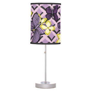 purple butterfly lamp