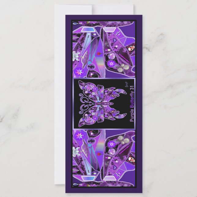 Purple Butterfly 31 Announcement (Front)