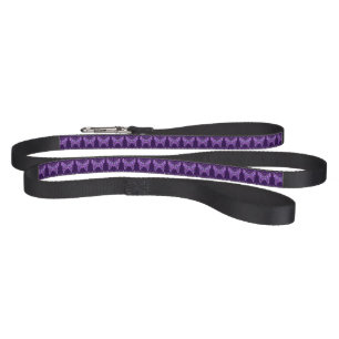 Purple Butterfly 31 Pet Leash