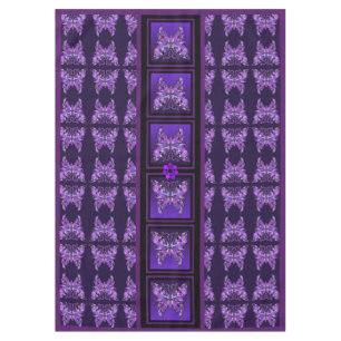 Purple Butterfly 31 tablecloth