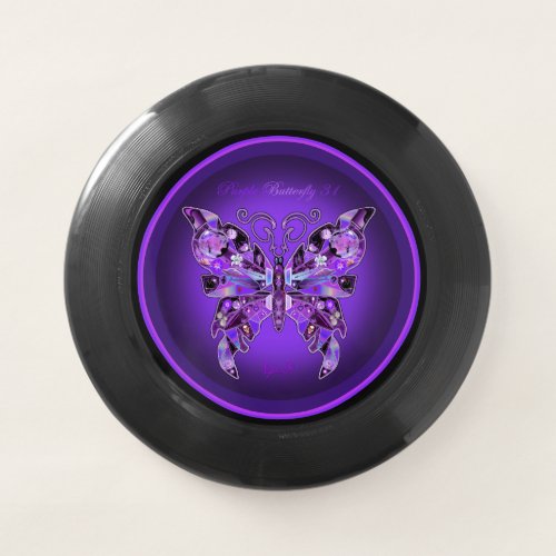 Purple Butterfly 31 Wham_O Frisbee