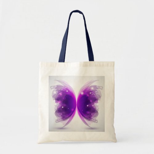 Purple Butterfly Bag