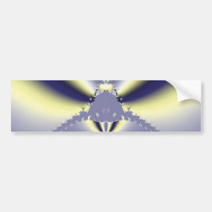 Purple Butterfly Bumper Sticker