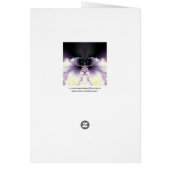 Purple Butterfly Cards (Back)