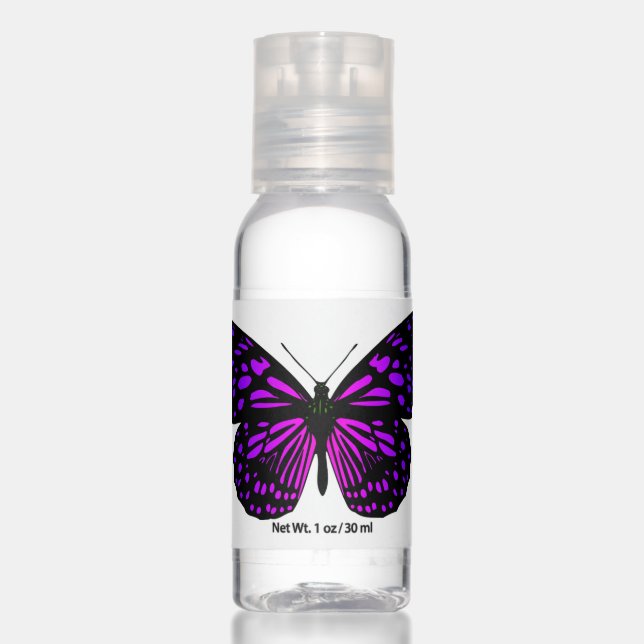 Purple Butterfly Hand Sanitizer (Front)