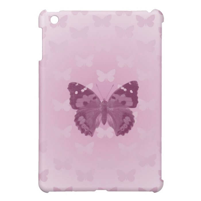 Purple Butterfly iPad Mini Case