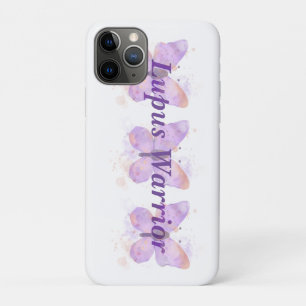 Purple Butterfly Lupus Warrior   iPhone 11 Pro Case