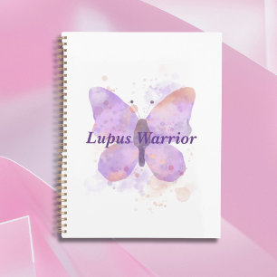 Purple Butterfly Lupus Warrior   Planner