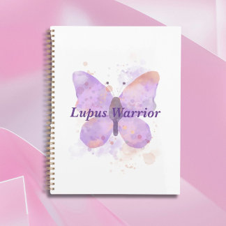 Purple Butterfly Lupus Warrior   Planner