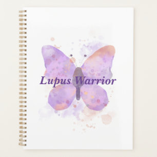 Purple Butterfly Lupus Warrior Planner