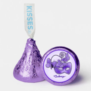 Purple Butterfly Mask Hershey®'s Kisses®