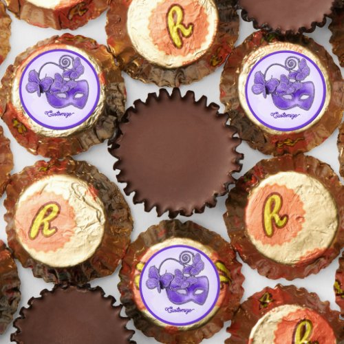 Purple Butterfly Mask Reeses Peanut Butter Cups