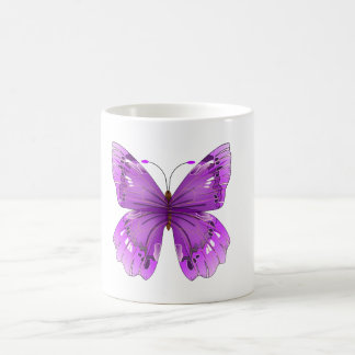Purple Butterfly Mug