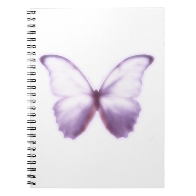 Purple Butterfly Notebook (Front)
