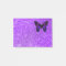 Purple Butterfly on Glitter