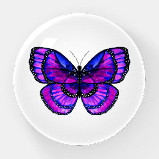 Purple Butterfly Paperweight
