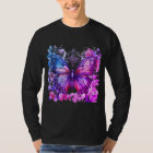 Purple Butterfly Pink Blue Christian Holy Cross