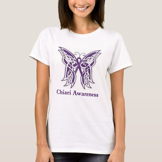 Purple Butterfly T-Shirt (Front)