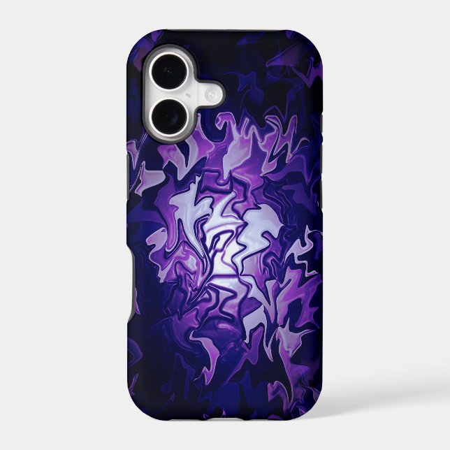 Purple Cabbage Patch... Iphone Case (Back)