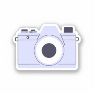 Purple Camera Sticker