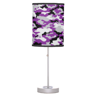 Purple CAMO Camouflage Lamp