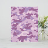 Purple Camo Design (Standing Front)