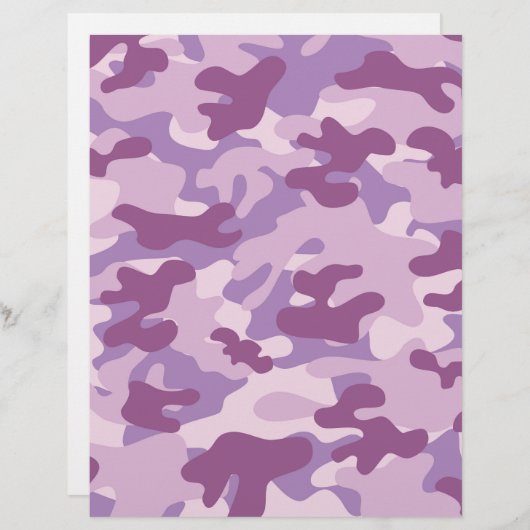 Purple Camo Design (Front/Back)