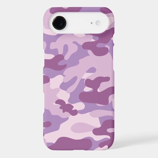 Purple Camo Design Case-Mate iPhone Case (Back)
