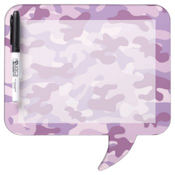 Purple Camo Design Dry-erase Board by greatgear at Zazzle