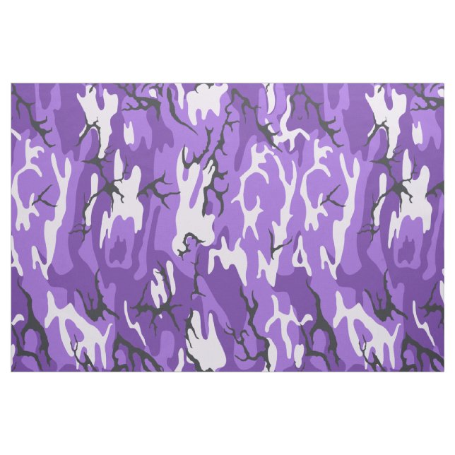 Purple Camo Fabric (Fat Quarter)