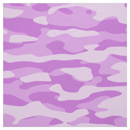 Purple Camo Fabric