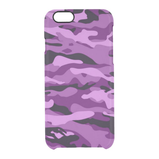 PURPLE CAMO iPhone6 Deflector Case BEALEADER (Back)