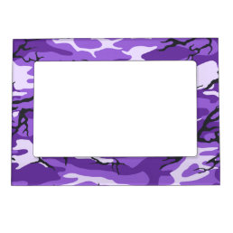 Purple Camo Magnetic Frame