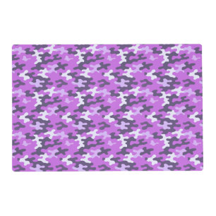 Purple Camo Placemat