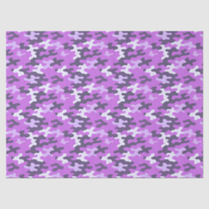 Purple Camo Tissue Paper