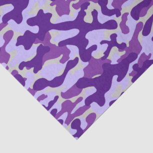 Purple Camo  Tissue Paper