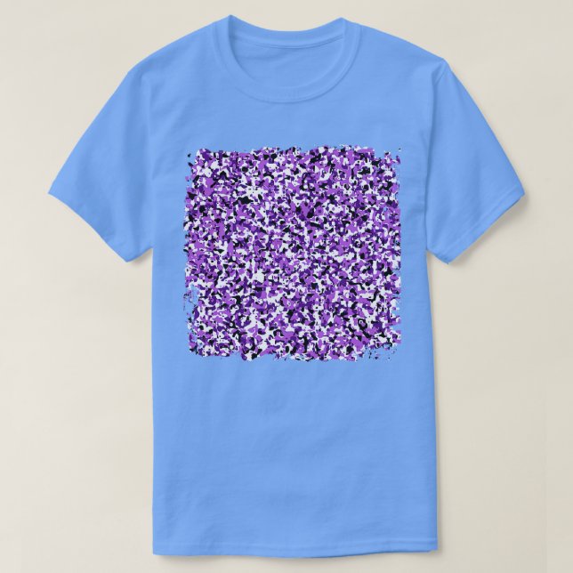 Purple camoue T-Shirt (Design Front)