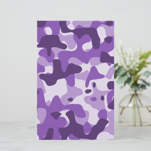 Purple Camouflage (Standing Front)