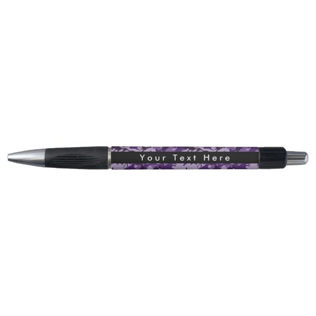 Purple Camouflage, Camouflage, Military, Army Pen (Front)