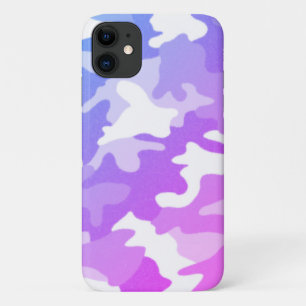 Purple Camouflage iPhone 11 Case