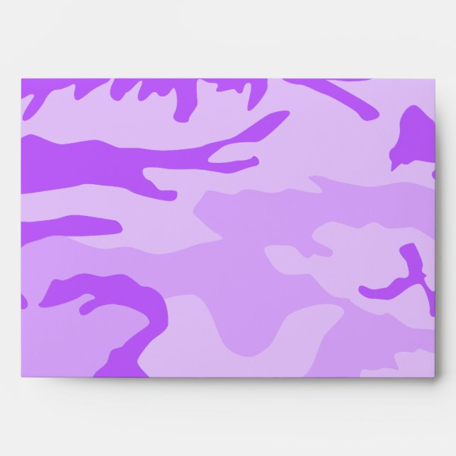 Purple Camouflage Envelopes (Front)