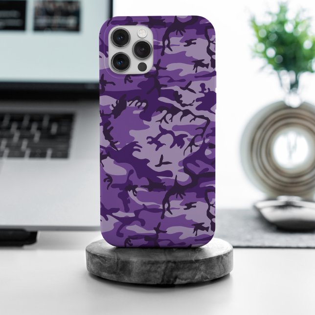Purple Camouflage, Military, Army Case-Mate iPhone Case (Creator Uploaded)