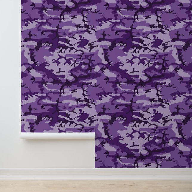 Purple Camouflage, Military, Army Wallpaper (Application)