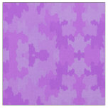 Purple Camouflage Pattern Fabric