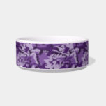 Purple Camouflage Pattern, Military Pattern, Army Bowl<br><div class="desc">Elegant,  stylish and sophisticated camouflage pattern in purple color. Modern and trendy gift,  perfect for the military lover in your life.</div>