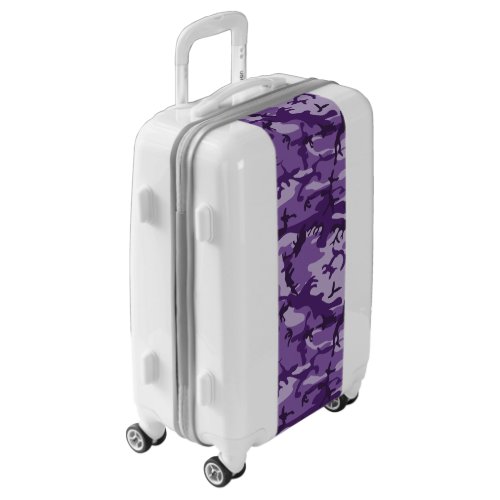 Purple Camouflage Pattern Military Pattern Army Luggage