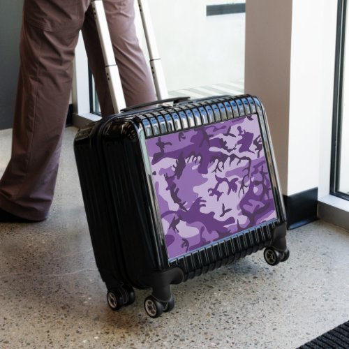 Purple Camouflage Pattern Military Pattern Army Luggage