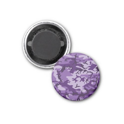 Purple Camouflage Pattern Military Pattern Army Magnet