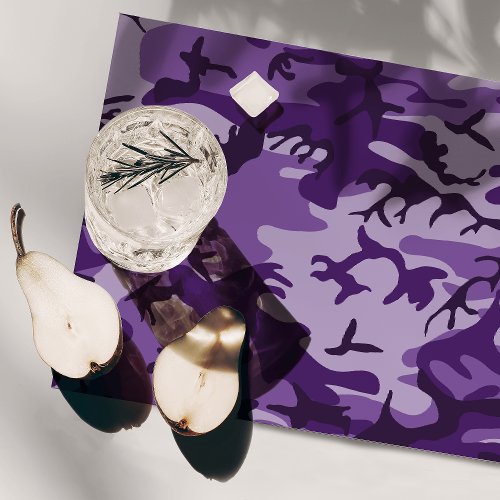 Purple Camouflage Pattern Military Pattern Army Placemat