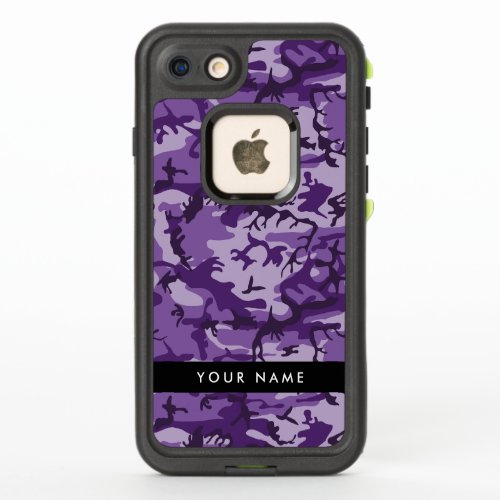 Purple Camouflage Your name Personalize